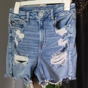 American Eagle Curvy high rise shorty 8